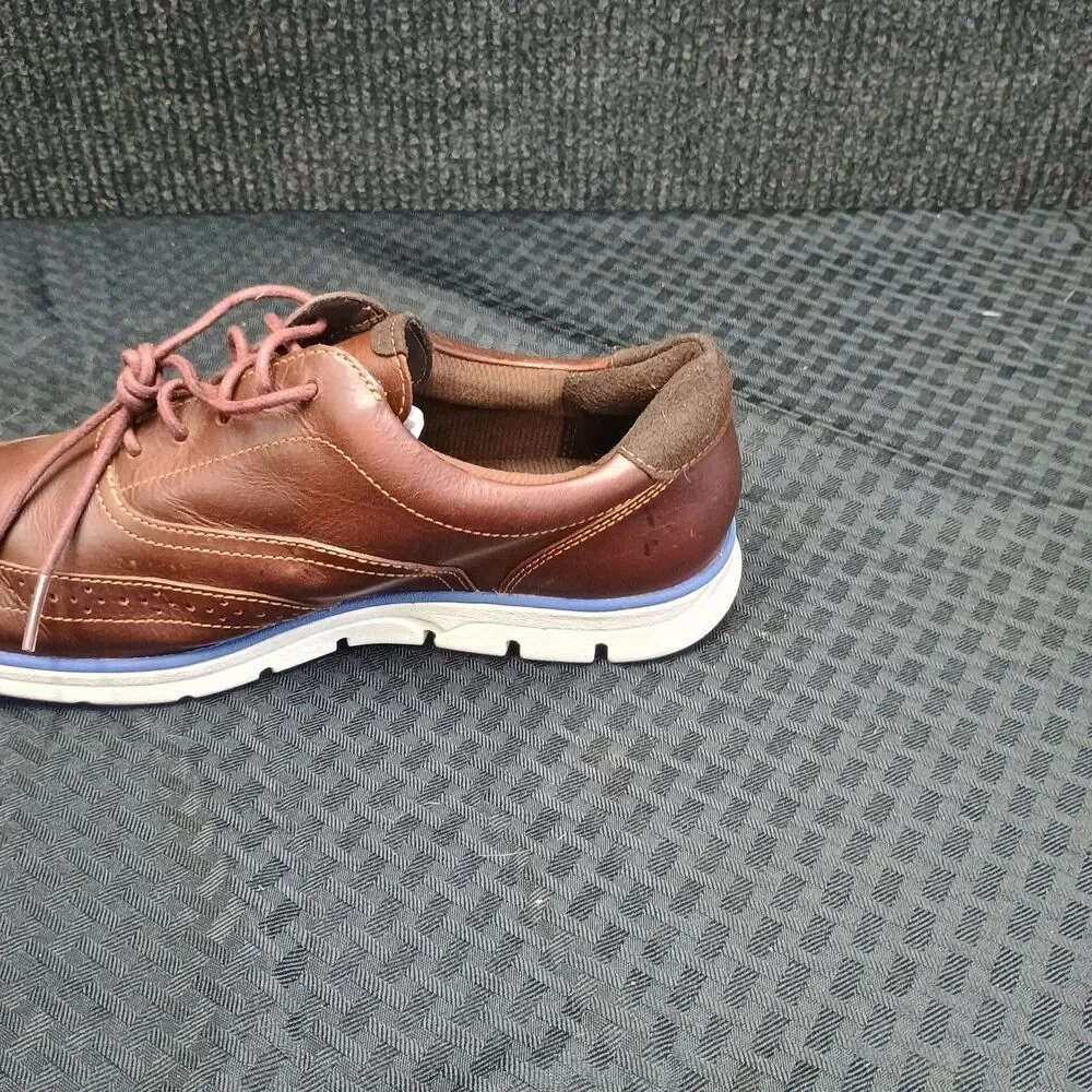 Timberland Sensorflex Brogue Oxford Leather Brown Men's Dress Shoes A139D size9